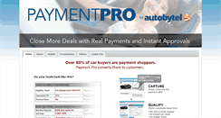Desktop Screenshot of paymentprodemo.com